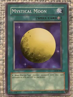 Yu-Gi-Oh Yugioh MYSTICAL MOON LOB-094 Common NM - Image 1