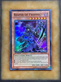 Yugioh Reaper of Prophecy CBLZ-EN036 Super Rare 1st Ed NM - Image 1