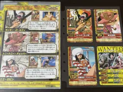 C002-W SR Luffy Nico Robin etc. ONE PIECE One Piece Berry Match Memorial Sheet W - Image 2