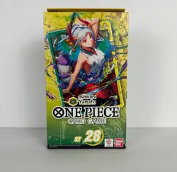 One Piece Green Yellow Starter Deck 28 Yamato ST-28 OP-11 Booster Included New - Image 1