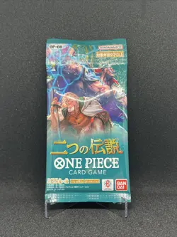 ONE PIECE TCG "TWO LEGENDS" Booster Pack OP-08 Japanese NEW SEALED ⭐UK SELLER - Image 1