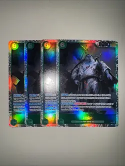 Jinbe OP11-031 X4 Playset SR English Fist of Divine Speed One Piece TCG CCG - Image 1