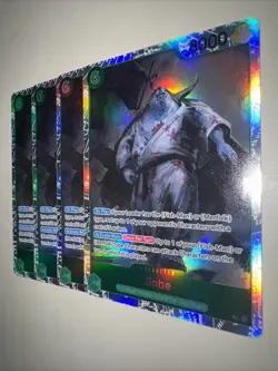 Jinbe OP11-031 X4 Playset SR English Fist of Divine Speed One Piece TCG CCG - Image 3