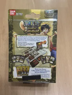 2005 Bandai Vintage One Piece CCG The Quest Begins Sealed Starter Deck RARE - Image 2