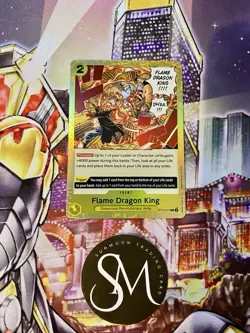 One Piece TCG Flame Dragon King ST13-017 Three Brothers Deck English - Image 1