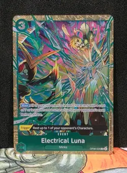 One Piece Card Game - OP08-036 Electrical Luna - Alt Art - English - Image 1