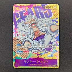 Monkey D Luffy OP05-019 SEC Gear 5 Nika Alt Art One Piece Card Japanese | LP - Image 1