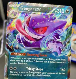 4x Gengar Lot #2 - Multi Era Unique Art Collector's Lot of Pokemon Cards NM/M - Image 3