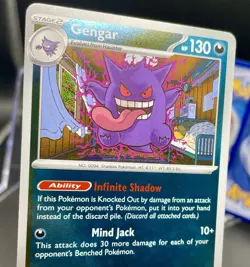 4x Gengar Lot #2 - Multi Era Unique Art Collector's Lot of Pokemon Cards NM/M - Image 4