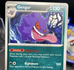 4x Gengar Lot #2 - Multi Era Unique Art Collector's Lot of Pokemon Cards NM/M - Image 5