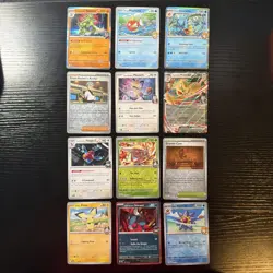12 Pokemon Destined Rivals Card Lot - Image 1