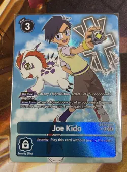 Digimon Card Game Joe Kido BT14-083 R Alt Art NM - Image 1