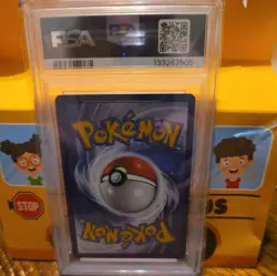 Pokemon Galarian Moltres TCG Holo Rare Black Star Promo Card SWSH284 PSA 9 - Image 3