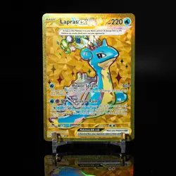 NM 💎Lapras ex 164 Sv: Scarlet & Violet Black Star Promo Cards Holo Pokemon Card - Image 1