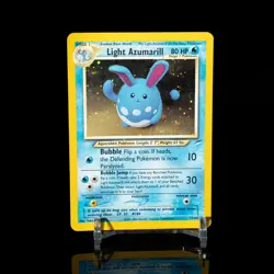 LP ❇ Light Azumarill Neo Destiny 13/105 Holo Rare Pokemon Card TCG - Image 1
