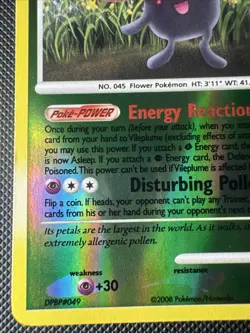 Vileplume 45/146 Legends Awakened Reverse Holo 2008 Pokemon Card Nm - Image 5