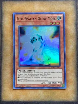 Yugioh Neo-Spacian Glow Moss SHVA-EN032 Super Rare 1st Ed NM - Image 1