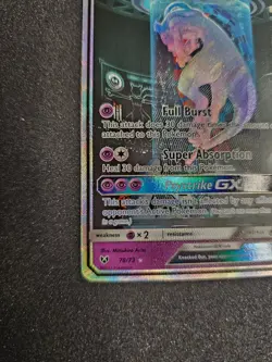 Pokemon Mewtwo GX 78/73 Shining Legends Full Art Holo Shiny Holo Rare GX Card - Image 5