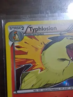 Pokemon Typhlosion TCG Breakthrough Holo Card 20/162 Rare - Image 2