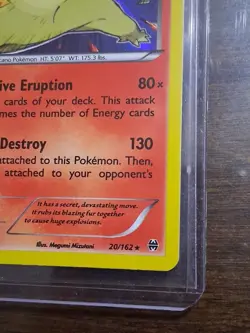 Pokemon Typhlosion TCG Breakthrough Holo Card 20/162 Rare - Image 5
