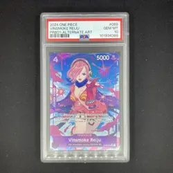 Vinsmoke Reiju - ALT - PSA 10 - OP06-069 - Wings of the Captain - One Piece Card - Image 1