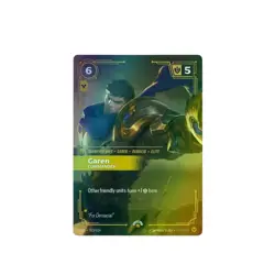 Garen - Commander - Riftbound Organized Play Promotional Cards (OPP) - Image 1