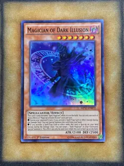 Yugioh Magician of Dark Illusion MP17-EN072 Super Rare 1st Ed NM - Image 1