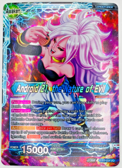 Android 21, the Nature of Evil BT20-024 Foil Leader | Dragon Ball Super Card NM - Image 1