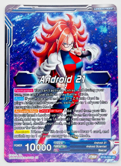 Android 21, the Nature of Evil BT20-024 Foil Leader | Dragon Ball Super Card NM - Image 2
