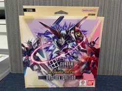 Gundam Card Game Ultimate Deck Destiny Ignition ST09 Bandai TCG Card BOX - Image 1