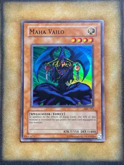 Yugioh Maha Vailo MRL-012 Super Rare Original Print MP - Image 1