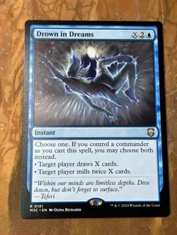 1x DROWN IN DREAMS - Commander - MTG - Magic the Gathering - Image 1