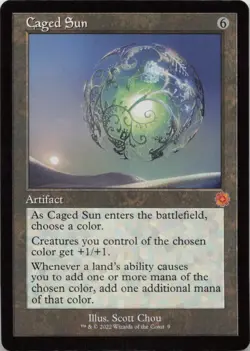 Caged Sun M The Brothers' War: Retro Frame Artifacts 9 - LP MTG - Image 1