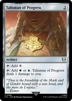 MTG The Lord of the Rings Commander - Talisman of Progress - Image 1