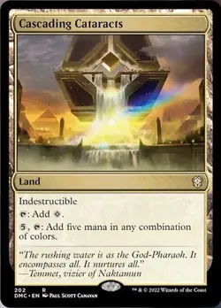MTG Dominaria United Commander - Cascading Cataracts - Image 1