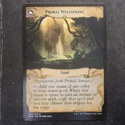 Primal Amulet / Primal Wellspring - Ixalan (MTG) - Image 2