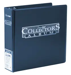 Ultra Pro 3 Ring BLUE Collector Album Binder FOLDER Pokemon MTG AFL Yugioh Cards - Image 1