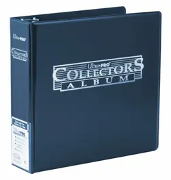 Ultra Pro 3 Ring BLUE Collector Album Binder FOLDER Pokemon MTG AFL Yugioh Cards - Image 3