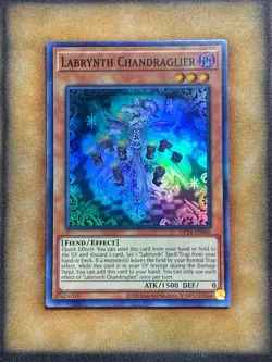 Yugioh Labrynth Chandraglier OP24-EN006 Super Rare NM - Image 1