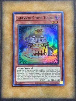Yugioh Labrynth Stovie Torbie OP23-EN004 Super Rare NM - Image 1