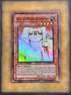 Yugioh Koa'ki Meiru Guardian RGBT-ENPP3 Super Rare Limited Edition NM - Image 1