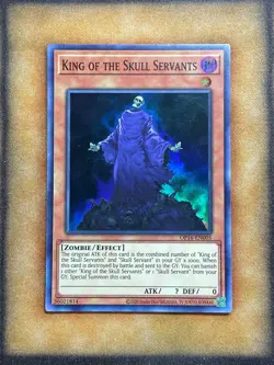 Yugioh King of the Skull Servants OP16-EN005 Super Rare NM - Image 1
