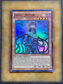 Yugioh Jinzo - Jector MP15-EN214 Super Rare 1st Ed NM - Image 1