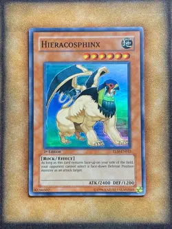 Yugioh Hieracosphinx TLM-EN012 Super Rare 1st Ed NM - Image 1