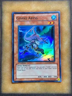 Yugioh Gishki Abyss HA05-EN031 Super Rare 1st Ed NM - Image 1