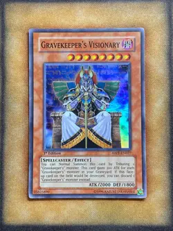 Yugioh Gravekeeper's Visionary ABPF-EN027 Super Rare 1st Ed MP - Image 1