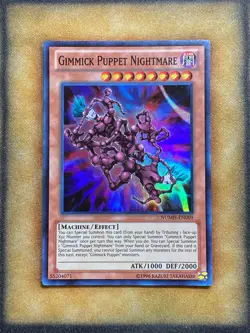 Yugioh Gimmick Puppet Nightmare NUMH-EN009 Super Rare NM - Image 1