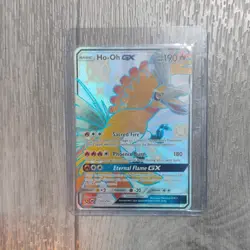 Pokemon Ho-Oh GX SV50/SV94 Hidden Fates Shiny Vault Full Art Holo Rare English - Image 2