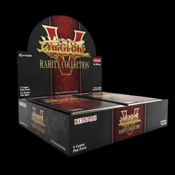 YuGiOh RARITY COLLECTION 5 (V ) Booster Box 24 Packs FACTORY SEALED - Image 1