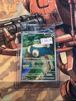 Pokemon Card Sealed Snorlax ETB 151 Pokemon Center Stamped Promo #051 Sv051 - Image 1
